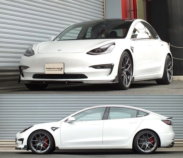 Tesla Model 3 (AWD) 2019+ Ti2000 Down Sus Springs ☆ RS-R