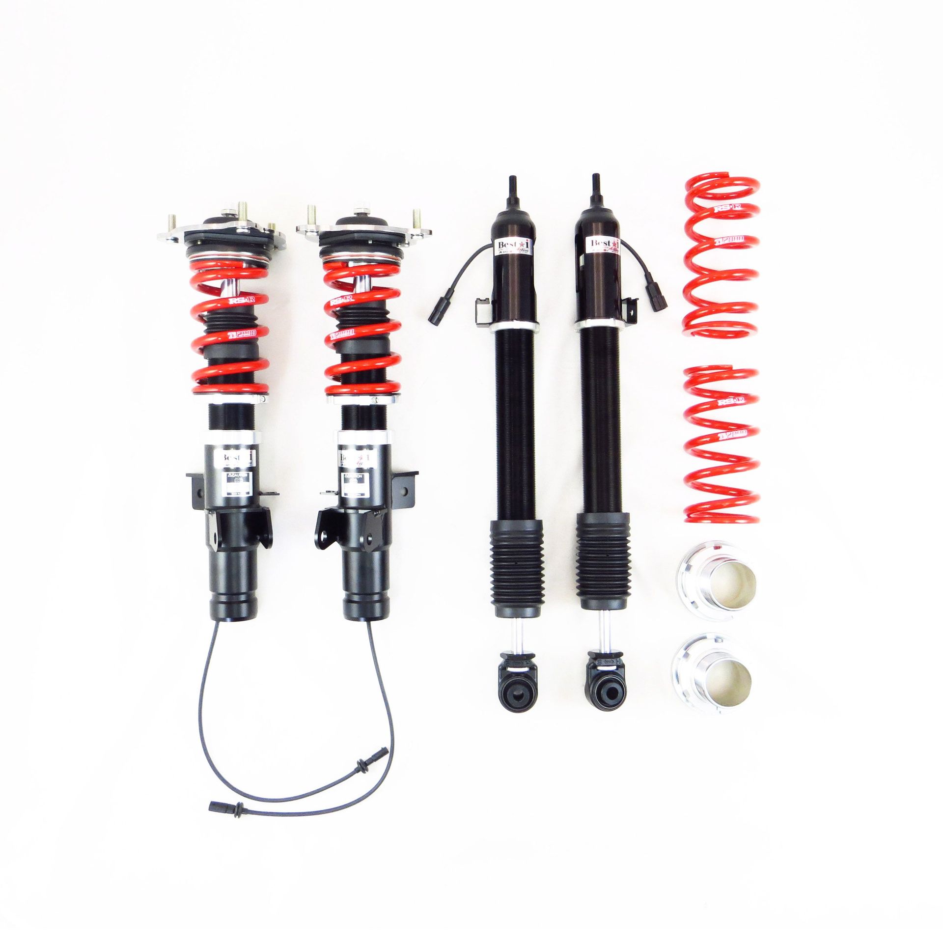 RS-R　Best i Flexible Adjuster　アルファード（GGH25W）　20.05〜23.10　2GR-FE(3500cc・NA) RS-R Best-i Coilover Suspension Set Standard Spring Rate - RW1
